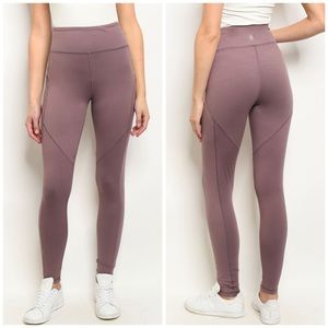 3-PACK Mauve Leggings Yoga Pants